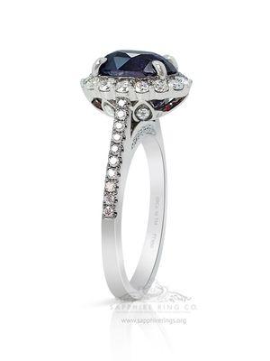 sapphire diamond ring