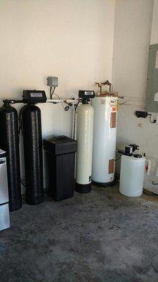 Carbon Filter and Water Softener