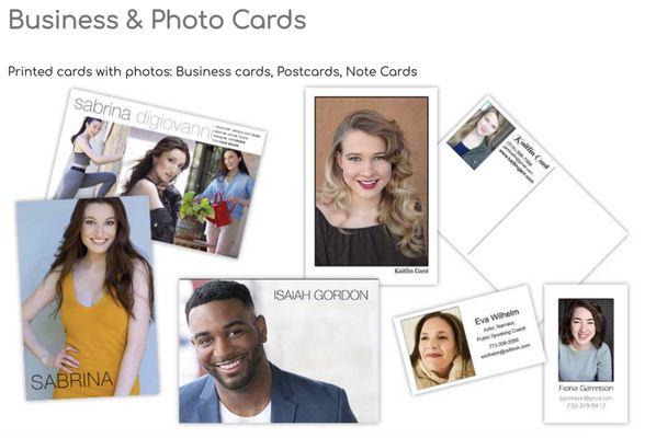 Business ande Photo Card Prints!