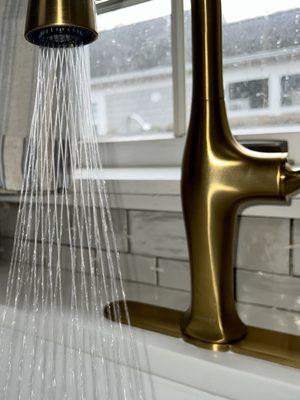 Kitchen faucet installation & replacements.