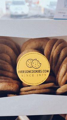 Box of Snickerdoodle Cookies. 32 count for $20