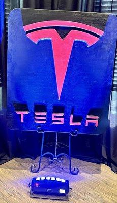 Tesla backdrop Rocklin Ca