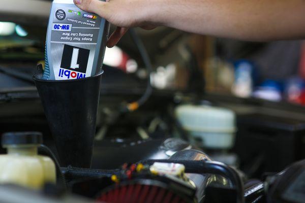 Mobil 1 Oil Change