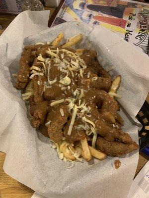 The finger steak poutine is out of this world!