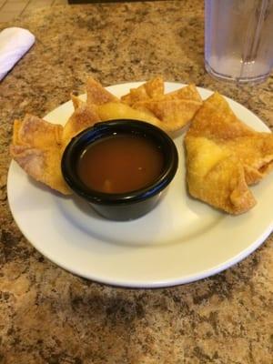 Crab rangoon.