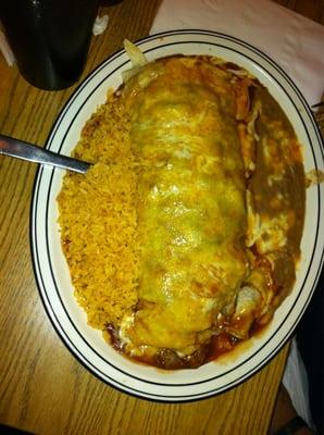 Fajita burrito