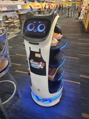 The robot that brings you your food