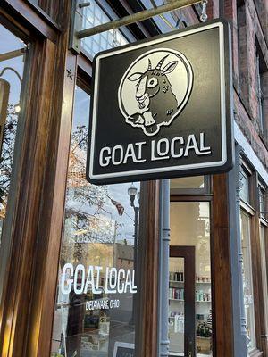 Goat Local Exterior Sign