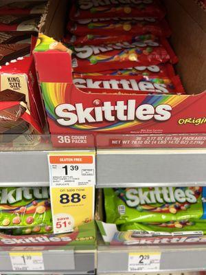 Skittles on sale