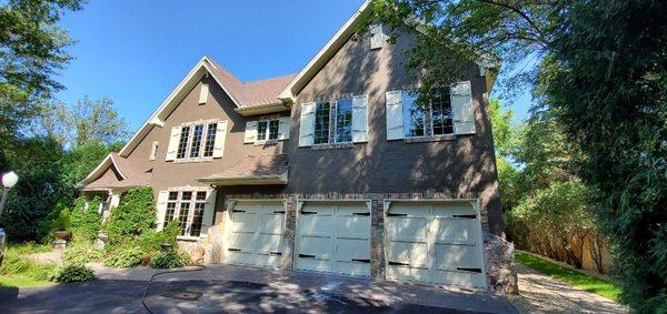 New Stucco, stone, brick, windows,  roof. Installed and Certified Dry!