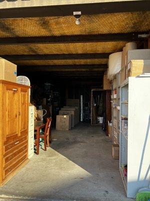 Warehouse after organizing