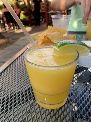 Delightful passion fruit marg