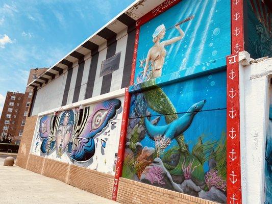 Art Along Boardwalk