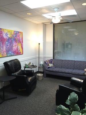 Dr. Shostak's therapy office.