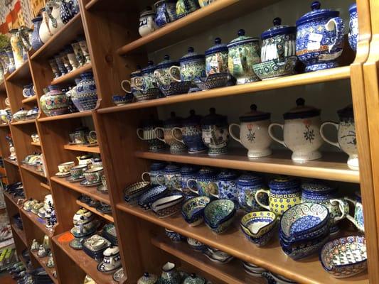 Polish made pottery