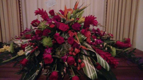 BENNETT FUNERAL HOME sympathy flowers we are not a wire service. A family owned Florist. We deliver. 804-744-1700