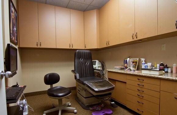 Marc B Klein DPM Examination Room Podiatrist Boca Raton FL