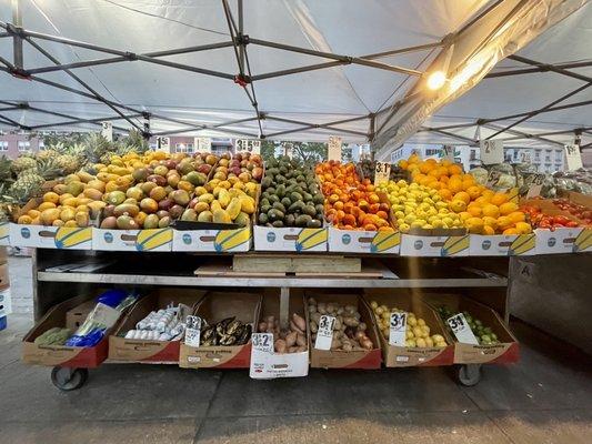 Fruit and Vegetable Stand