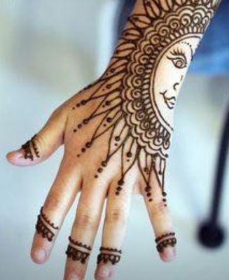 Henna tattoos