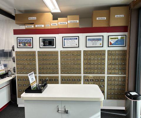 Private mailboxes