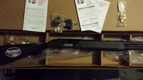 The Mossberg 930 JM PRO that I just picked up from Tactical Creations.