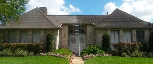 roof washing