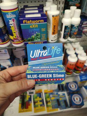 A nice lady suggested this stuff for the impossible to kill blue-green algae, and IT WORKED!!