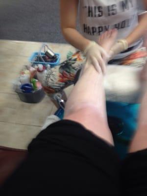 Pedi massage