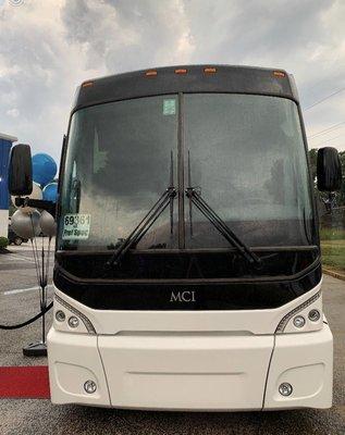 Our new 2019 MCI J4500 Luxury Coach