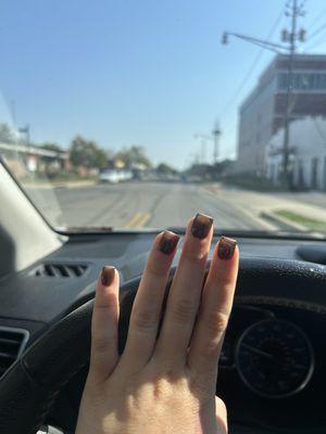 Crooked nails