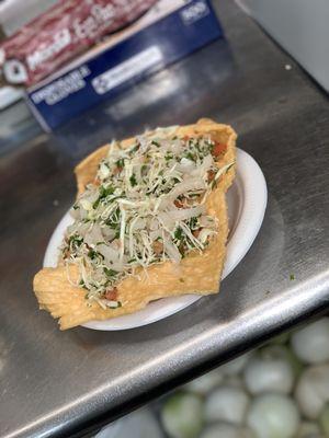 Chicharrón con cueritos