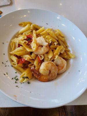 Shrimp Scampi with Gluten free pasta