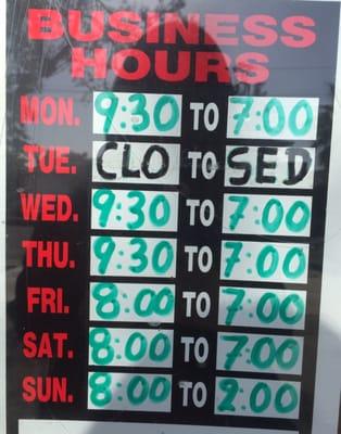 Business hours. Hope Yelp adds this info for this place. This is useful.