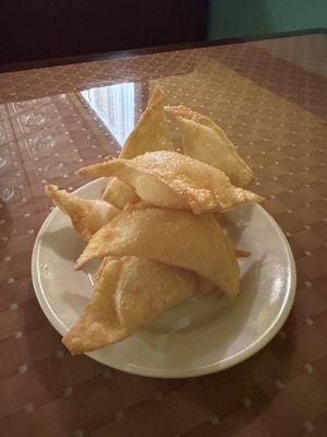 Crab Rangoon. Amazing.