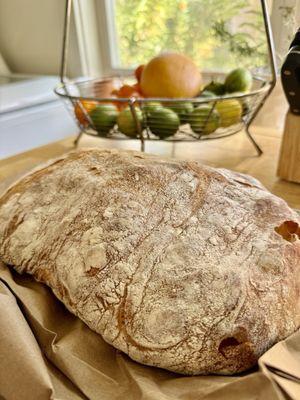 Ciabatta loaf