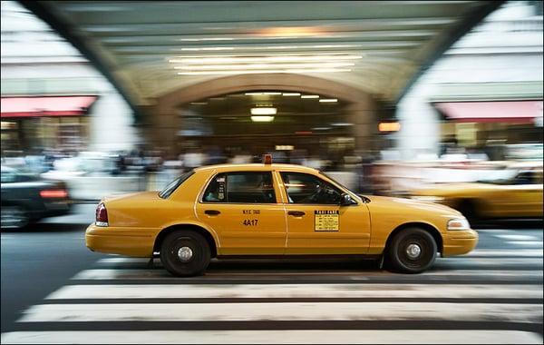 Yellow Berkeley Cab