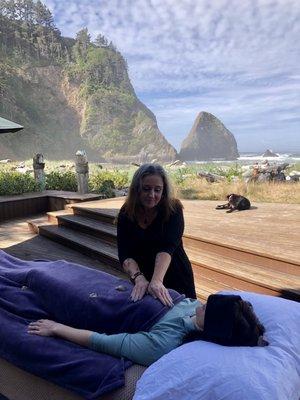 Crystal healing on the Oregon Coast!