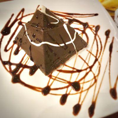 Chocolate Mousse Pyramid