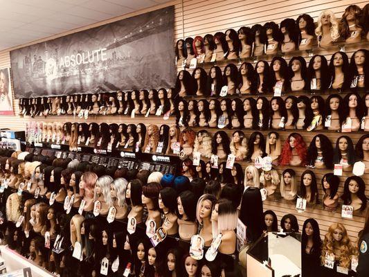 Over 800 Wigs