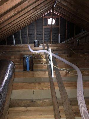 Attic Ready for New Insulation