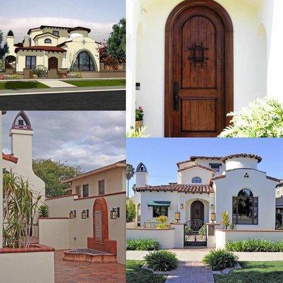 From 3D Rendering to completion! Mediterranean Styled Custom Home in Oceanside, CA. #axis3architects #temeculaarchitects #mediterraneanstyle