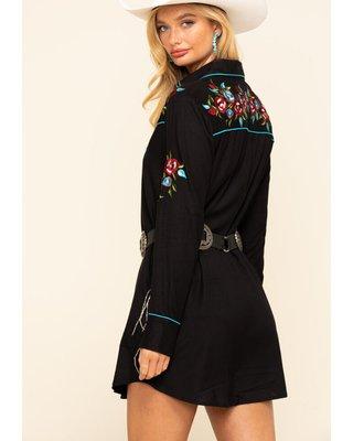 Embroidered Western Shirt available at roadkill13.com