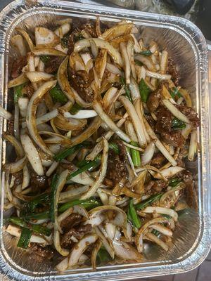 Mongolian beef