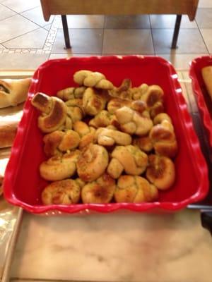 Garlic knots!