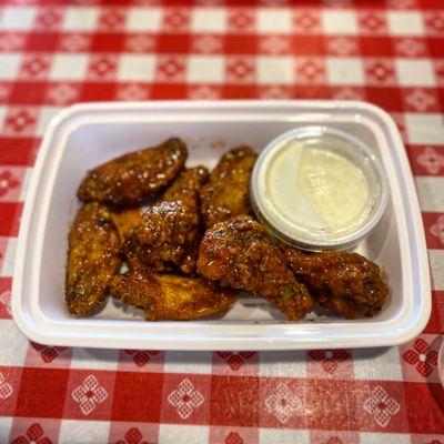 Mango Habanero Wings!!!