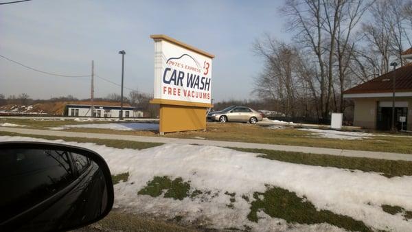 New car wash place in the area