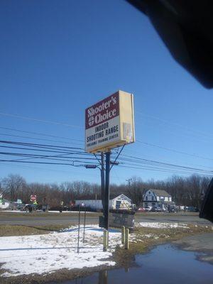 Highway sign