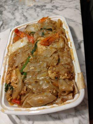 Drunken noodles