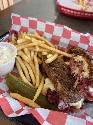 Classic Reuben sandwich