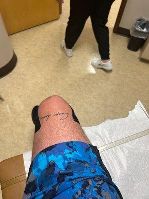 My knee